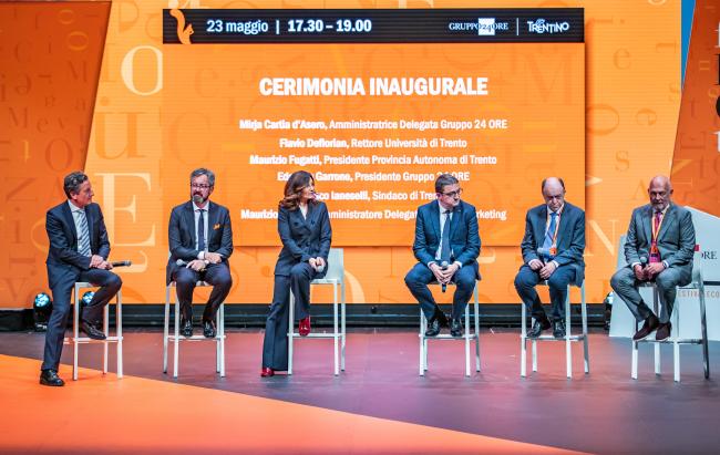 Cerimonia inaugurale Festival Economia Trento 2024